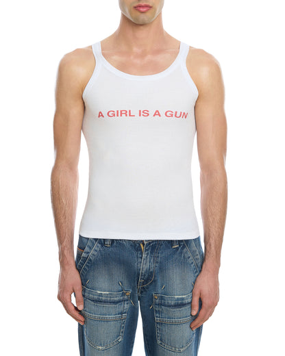 A GIRL IS A GUN TANK TOP